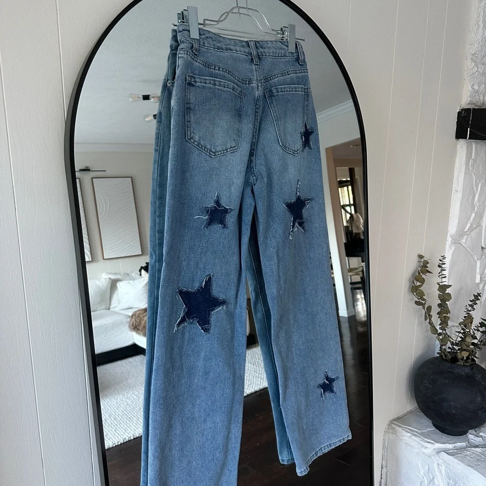 Forever 21 Blue Denim Jacket set - Picture 4 of 9